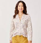 Dylan Twill Shirt: 267 CLOUD FLORAL